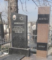 Женечка Шенкер , Ташкент, Европейско-еврейское кладбище