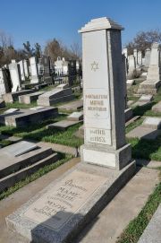 Мильштейн Мария Иосифовна, Ташкент, Европейско-еврейское кладбище
