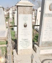 Година Фейга Хаимовна, Ташкент, Европейско-еврейское кладбище