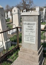 Кравецкер Иосиф Хаймович, Ташкент, Европейско-еврейское кладбище