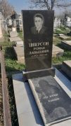 Циперсон Роман Давыдович, Ташкент, Европейско-еврейское кладбище