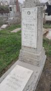 Хавкина Малка Абрамовна, Ташкент, Европейско-еврейское кладбище