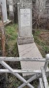 Бенилова Анна Михайловна, Ташкент, Европейско-еврейское кладбище