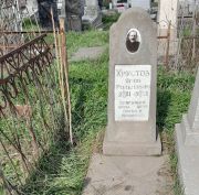 Хрустов Яков Романович, Ташкент, Европейско-еврейское кладбище