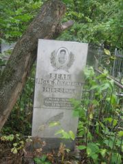 Вель Поля Янкелевна, Уфа, Сергиевское кладбище