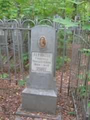 Левинсон Ривекка Менделевна, Уфа, Сергиевское кладбище
