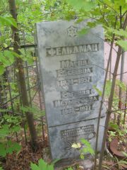 Фельдман Мария Евсеевна, Уфа, Сергиевское кладбище
