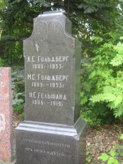 Гельфанд Н. Е., Уфа, Сергиевское кладбище