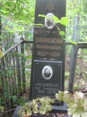 Доброневский Абрам Яковлевич, Уфа, Сергиевское кладбище