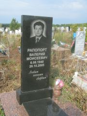 Рапопорт Валерий Моисеевич, Уфа, Южное кладбище