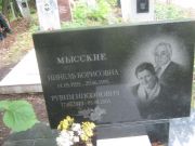 Мысский Рувим Нисонович, Уфа, Южное кладбище
