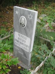 Чернов Иосиф Анисимович, Уфа, Южное кладбище