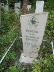Брижань Ася Соломоновна, Уфа, Южное кладбище