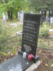 Хайтина Берта Юрьевна, Уфа, Южное кладбище