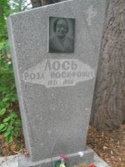 Лось Роза Иосифовна, Уфа, Южное кладбище