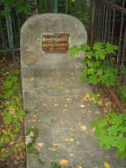 Долгопольская Нихама Соломоновна, Ульяновск, Старое еврейское кладбище