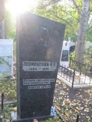 Левинштейн А. Я., Ульяновск, Северное (Ишеевское) кладбище