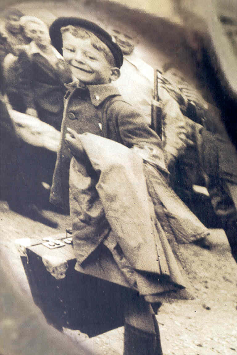 Рав Лау в день освобождения из Бухенвальда
