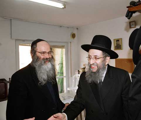Rav Shmuel Kamenezky and Rav Ben Zion Zilber