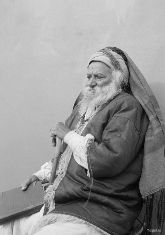   Неизвестный автор  — Лица прошлых веков — Старый йеменский еврей
