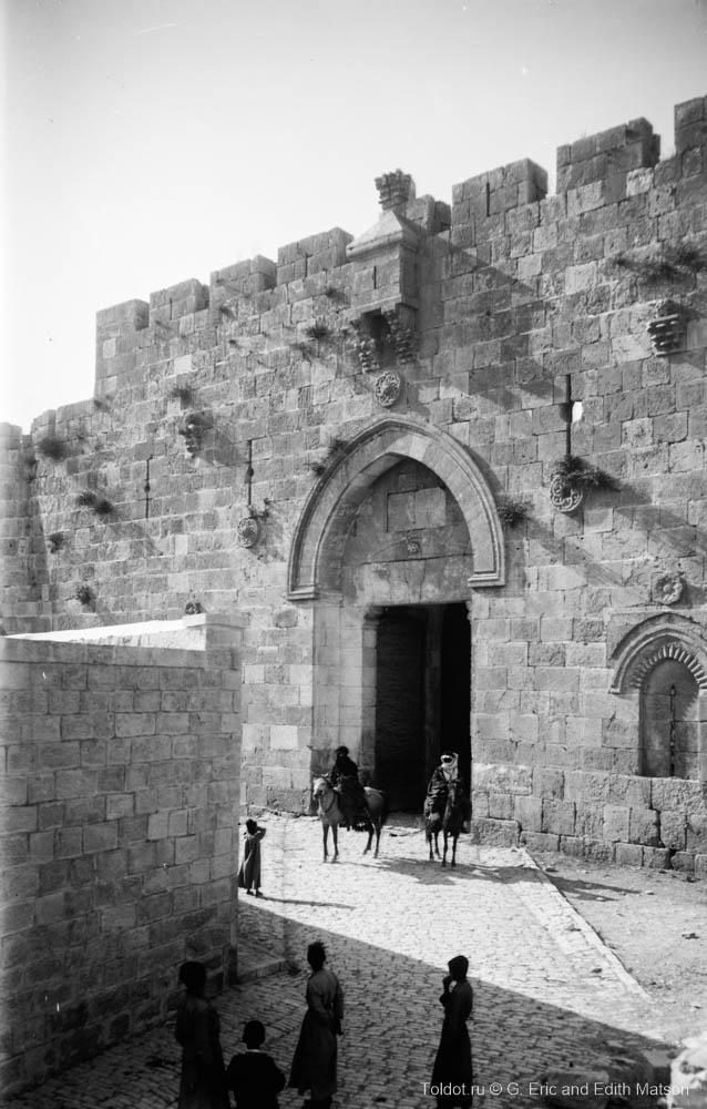   Неизвестный автор  — Сионские ворота, Старый город