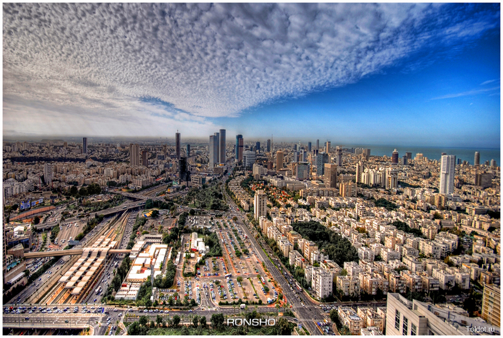  Рон Шошани  — Тель Авив. Пейзаж города
