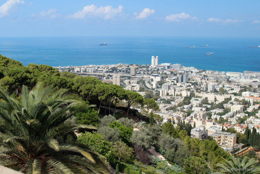  Денис Цейтлин  — Хайфа. Вид на Средиземное море