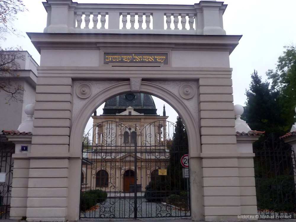  Михаил Френкель  — Старое еврейское кладбище в Жижкове
