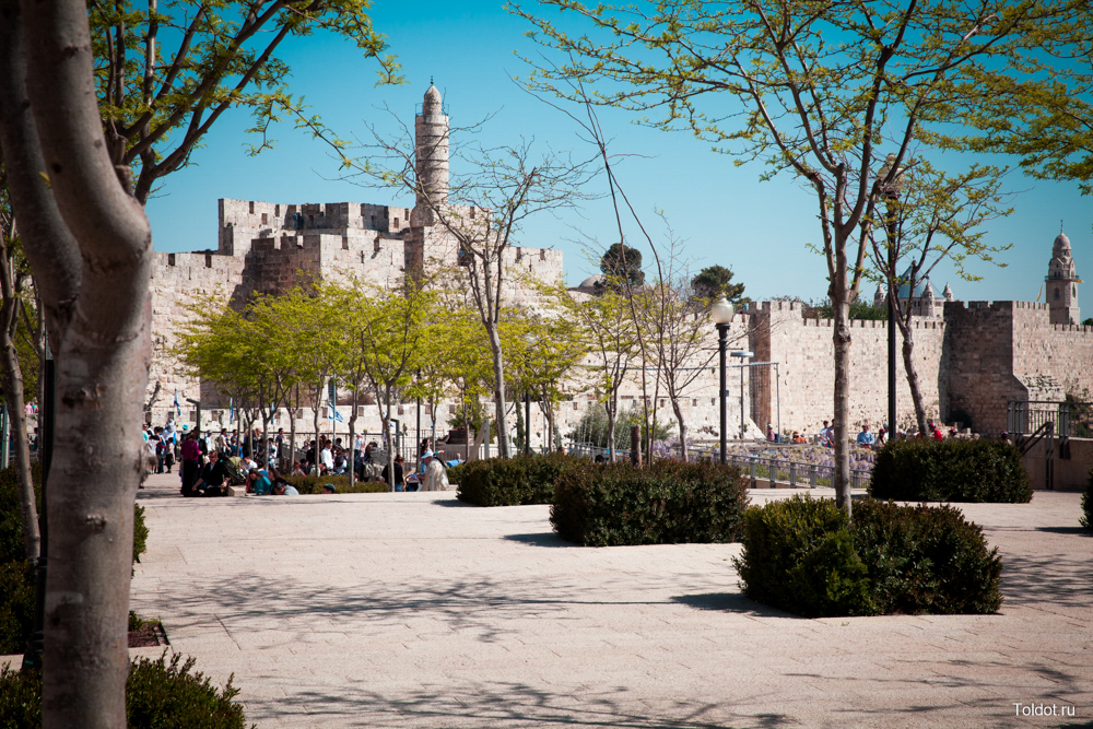  Тим Климов  — Башня Давида у стен Старого города в Иерусалиме