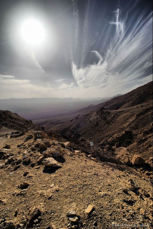 Фотограф Давид Мазур  — Закат в кратере Рамон