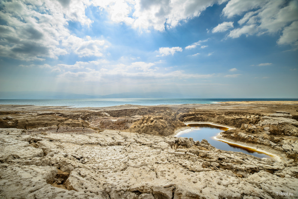  Ран Зисович  — Каменный берег и солевые отложения Мертвого моря