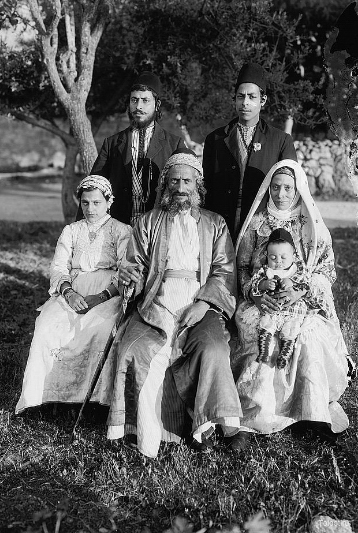   Неизвестный автор  — Лица прошлых веков — Евреи Иерусалима 1898 год