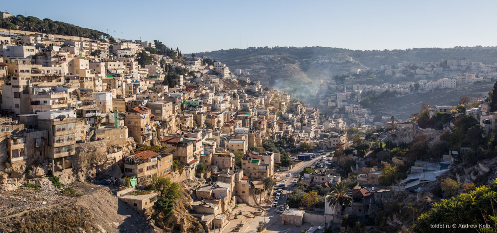  Андрей Колб  — Один из городских пейзажей Иерусалима