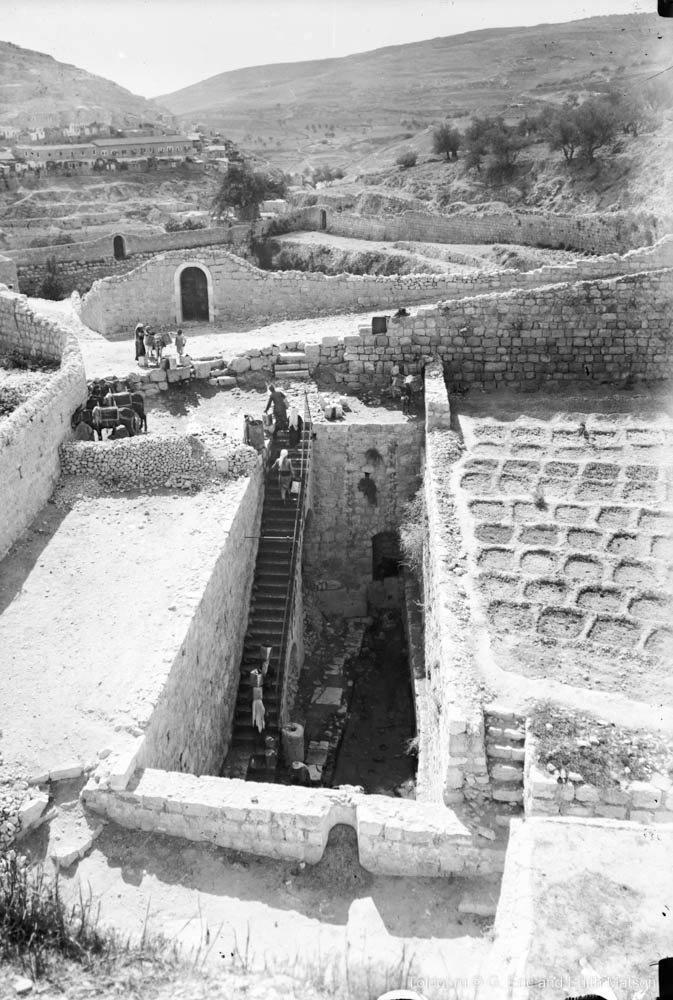 Купальня силоам в иерусалиме