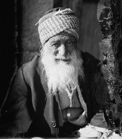   Неизвестный автор  — Лица прошлых веков — Евреи Иерусалима 1900-1920 года