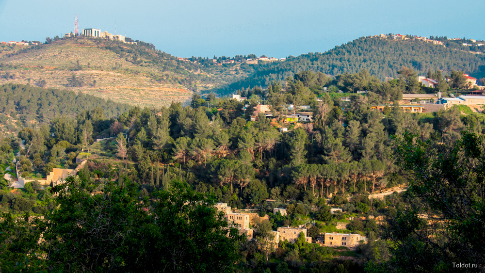 Рав Авраам Коэн  — Иерусалимские горы в районе Сатафа