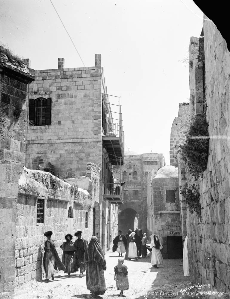  Неизвестный автор  — Еврейская улица в Старом городе
