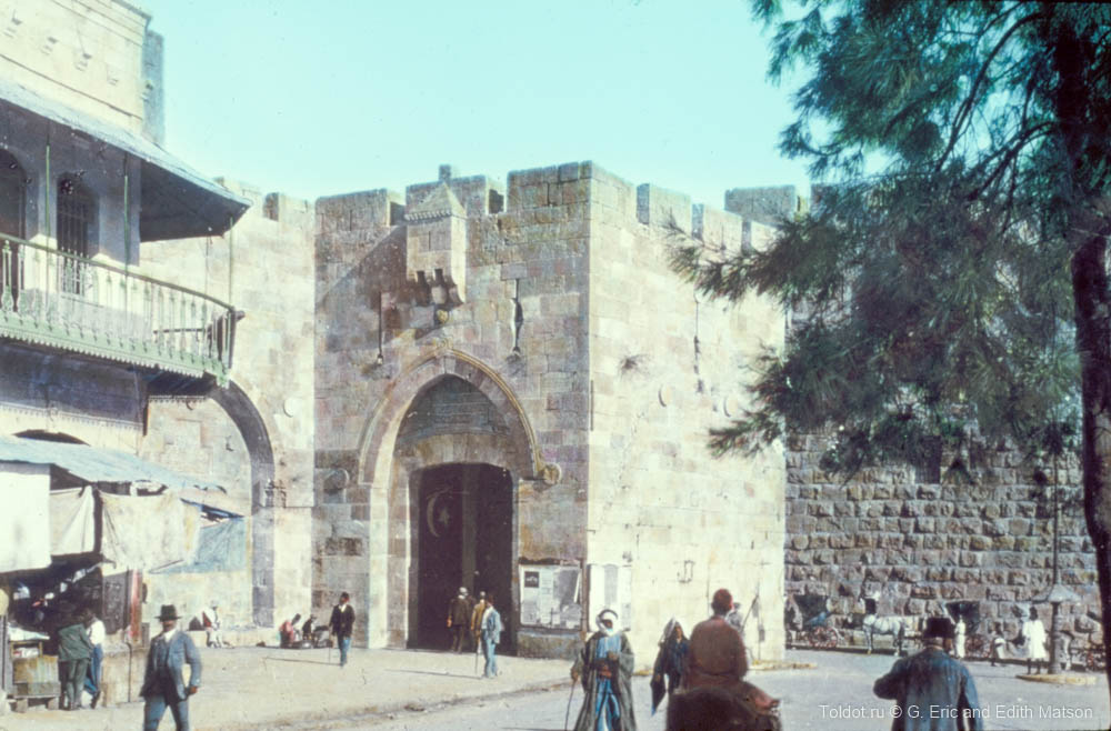   Неизвестный автор  — Иерусалим. Яффские ворота
