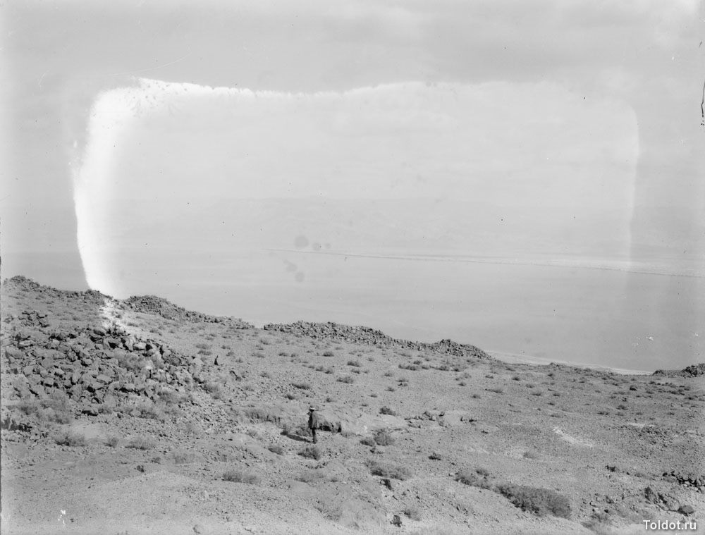   Неизвестный автор  — Панорама Мертвого моря