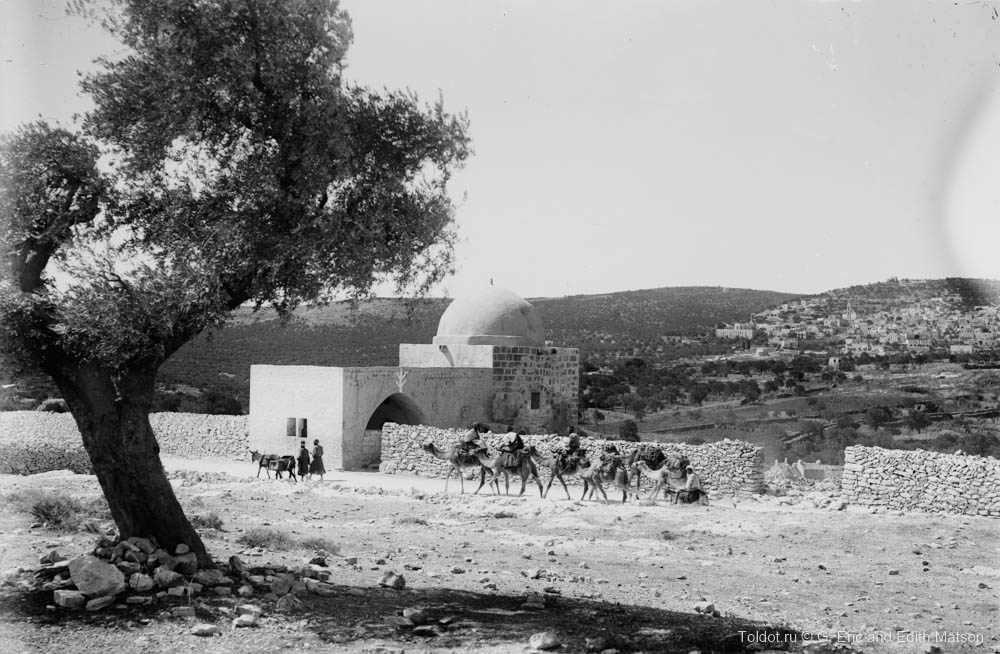   Неизвестный автор  — Гробница Рахели возле Бейт-Лехема