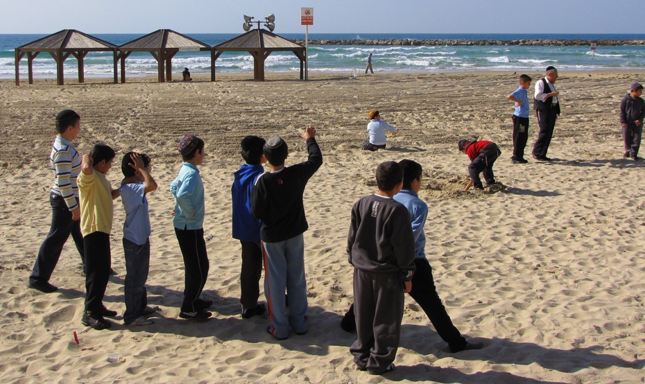 Кашерный тель-авивский пляж