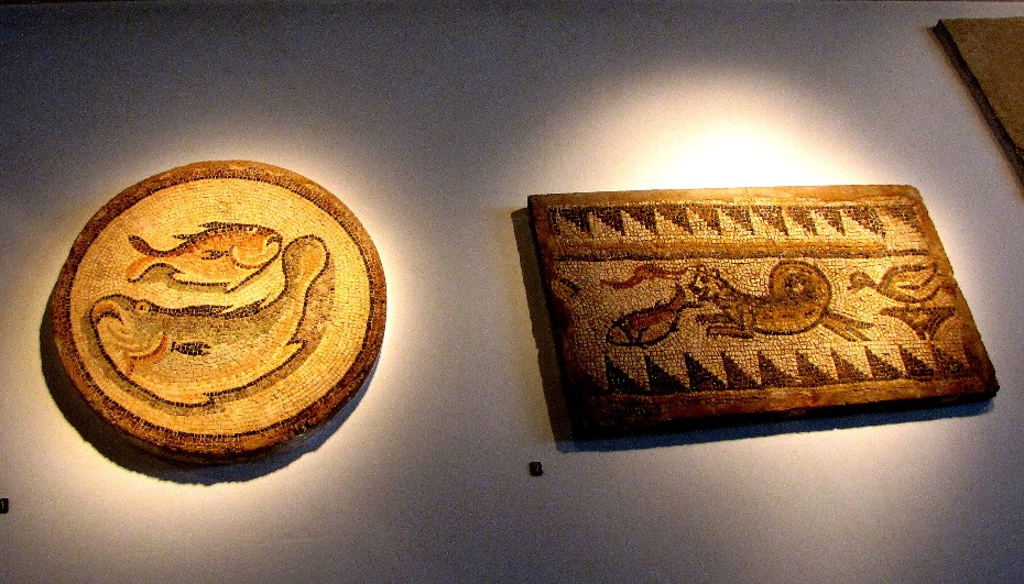 Античные мозаики. Морской музей Хайфы